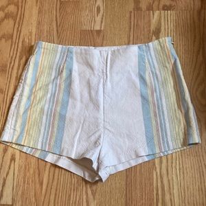 Free People canvas shorts